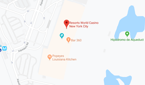 Screenshot of the Resorts World New York City location